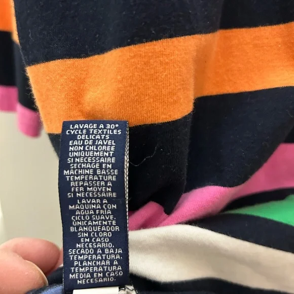 Chaps Colorful Striped Top - Picture 3 of 3